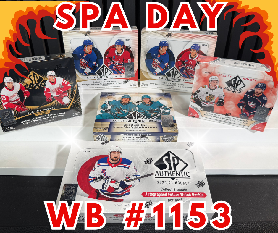 🔥SPA DAY 6-Box MIXER with all SP Authentic FUN!! WB #1153🔥