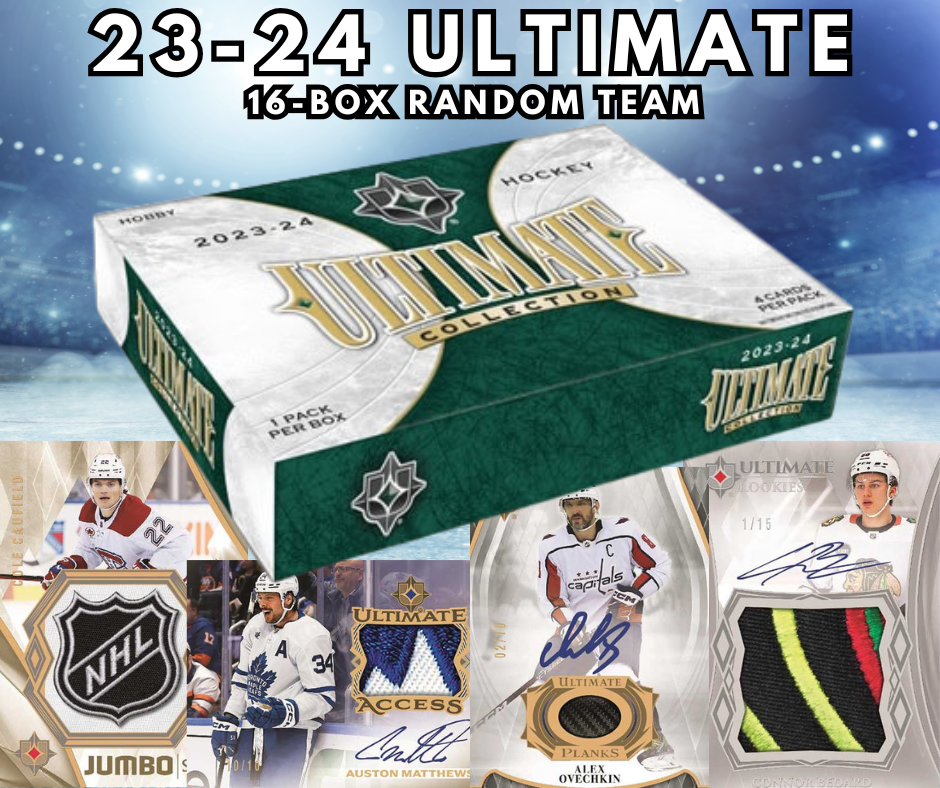 🛡️2023-24 Ultimate 16-Box Random Team Case WB #572🛡️