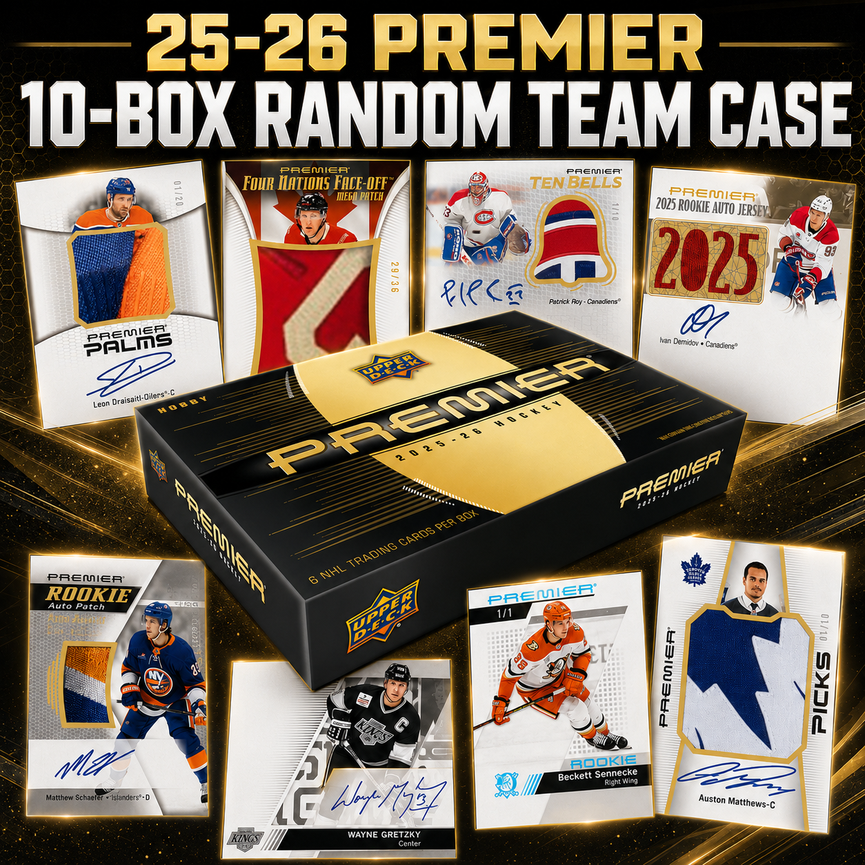 *1st Drop*π2025-26 PREMIER 10-Box Random Team Case WB #1,244π