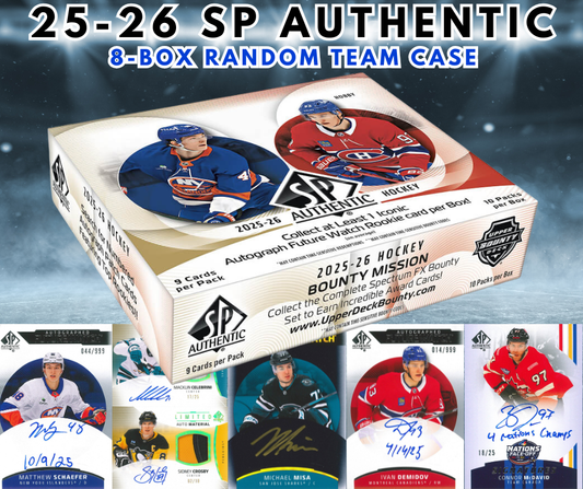 🔥2025-26 SP Authentic 8-Box Case Random Team WB #1,145🔥 - Ty the Card Guy