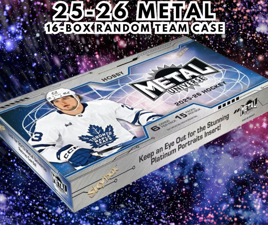 🪐2025-26 Metal Universe 16-Box Case Random Team WB #1,076🪐 - Ty the Card Guy