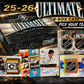⭐️2025-26 Ultimate Collection 8-Box PYT Case WB #1,194⭐️