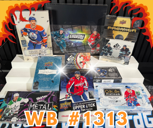 🔥WB #1313 MOLTEN MIXER with 15-16 Series 2 MCDAVID ROOKIE BOX!!!🔥