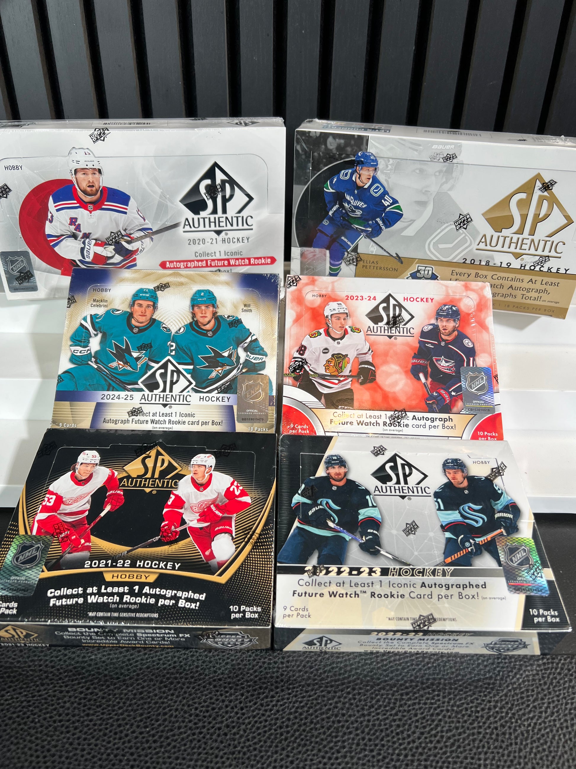 ☁️SPA DAY BREAK - 6 BOXES 6 Different Years of SP Authentic WB #1117☁️ - Ty the Card Guy