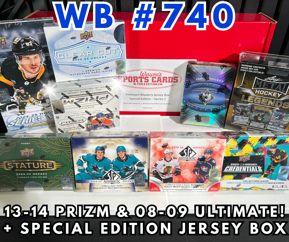 🌋10-Box MOLTEN MAGMA MIXER WB #740 - Special Jersey Box + 13-14 Prizm + 08-09 Ult🌋