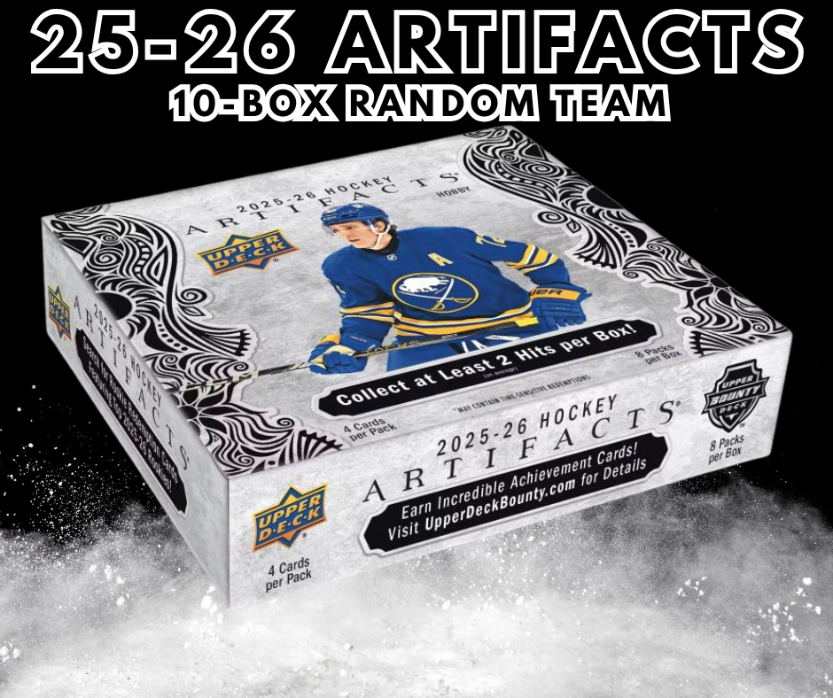 🔥2025-26 ARTIFACTS 10-Box Random Team Inner Case WB #778🔥 - Ty the Card Guy