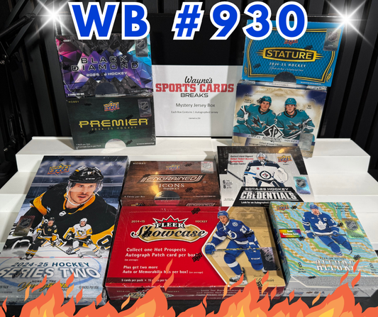 🔥10-Box MOLTEN MIXER with Mystery Jersey Box!! WB #930🔥