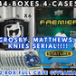 ‼️SERIAL #2: CROSBY/Matthews/KNIES 10-PLAYER WB #1138 --> PYP 44 BOXES‼️
