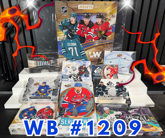 🔥10-Box MOLTEN MIXER with Mystery Signed Jersey!! WB #1209🔥