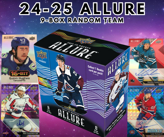 2024-25 Allure 9-Box Random Team Break WB #445 - Ty the Card Guy