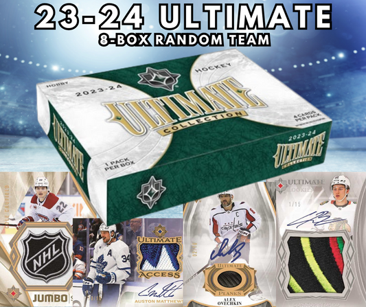 🛡️2023-24 Ultimate 8-Box Random Team Case WB #573🛡️